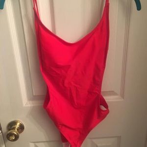 SunnyCo red one piece